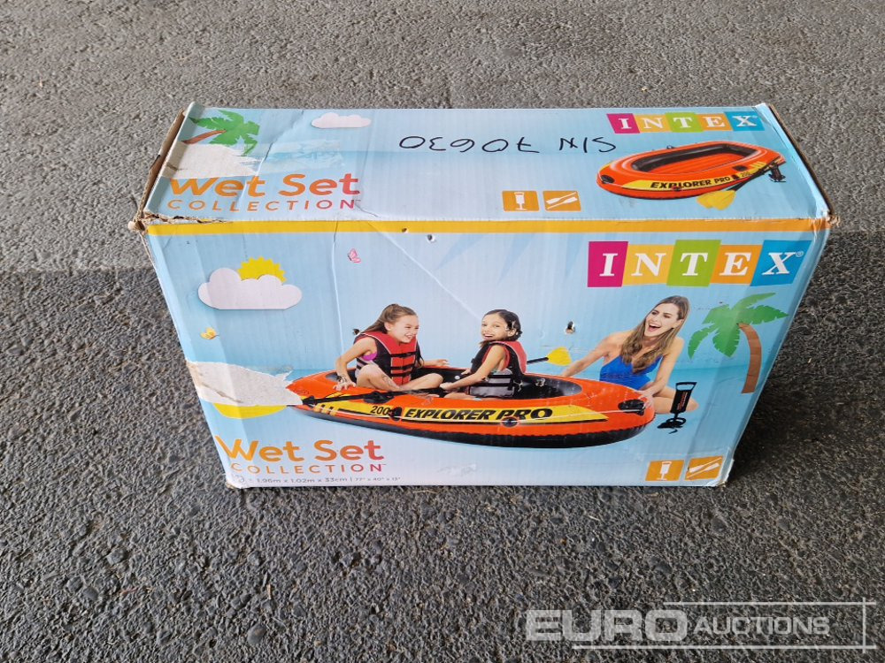 INTEX Explorer Pro Inflatable Raft (196 x 102 x 33 cm) - Baugeräte: das Bild 2 INTEX Explorer Pro Inflatable Raft (196 x 102 x 33 cm) - Baugeräte: das Bild 2