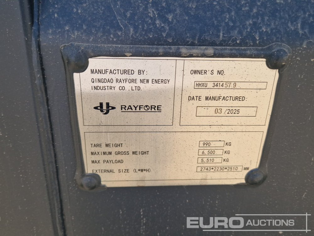 Seecontainer Unused 2025 10' Container, One Side Multi-Door, Side Door, Window: das Bild 7