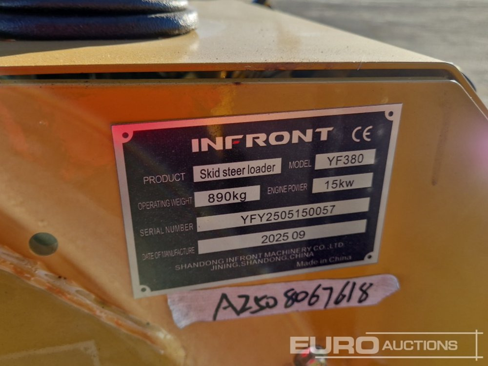 Kompaktlader Unused 2025 Infront YF380: das Bild 25 Kompaktlader Unused 2025 Infront YF380: das Bild 25