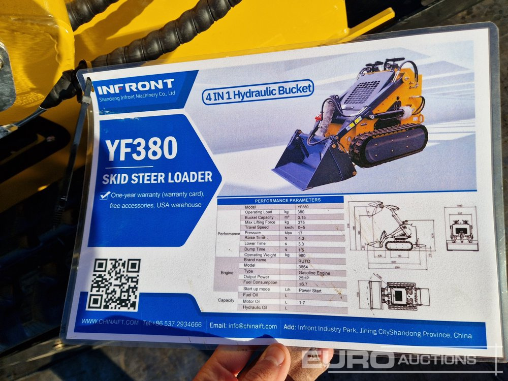 Kompaktlader Unused 2025 Infront YF380: das Bild 24 Kompaktlader Unused 2025 Infront YF380: das Bild 24