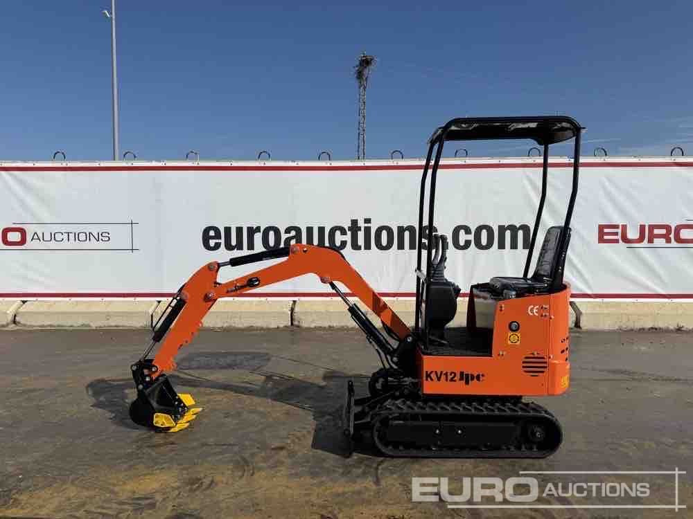 Unused 2025 JPC KV 12 - Minibagger: das Bild 2 Unused 2025 JPC KV 12 - Minibagger: das Bild 2