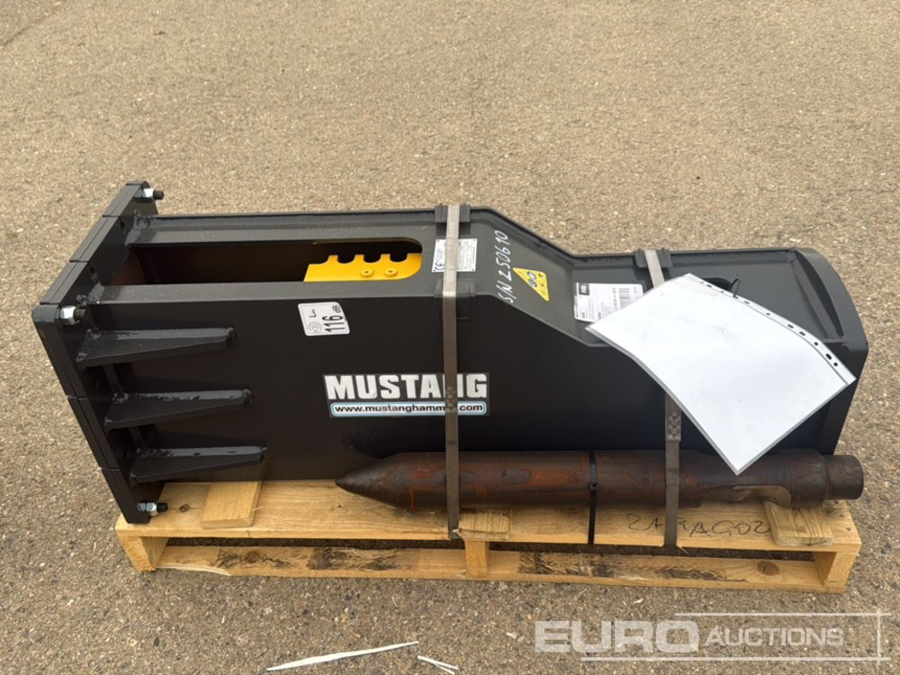 Unused 2025 Mustang GRP150D - Hydraulikhammer: das Bild 5 Unused 2025 Mustang GRP150D - Hydraulikhammer: das Bild 5