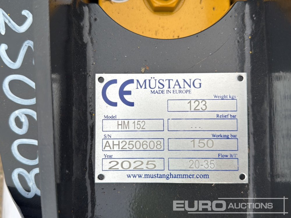Hydraulikhammer Unused 2025 Mustang GRP150D: das Bild 6