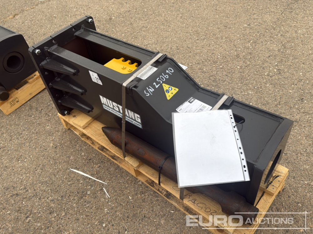 Unused 2025 Mustang GRP150D - Hydraulikhammer: das Bild 4 Unused 2025 Mustang GRP150D - Hydraulikhammer: das Bild 4