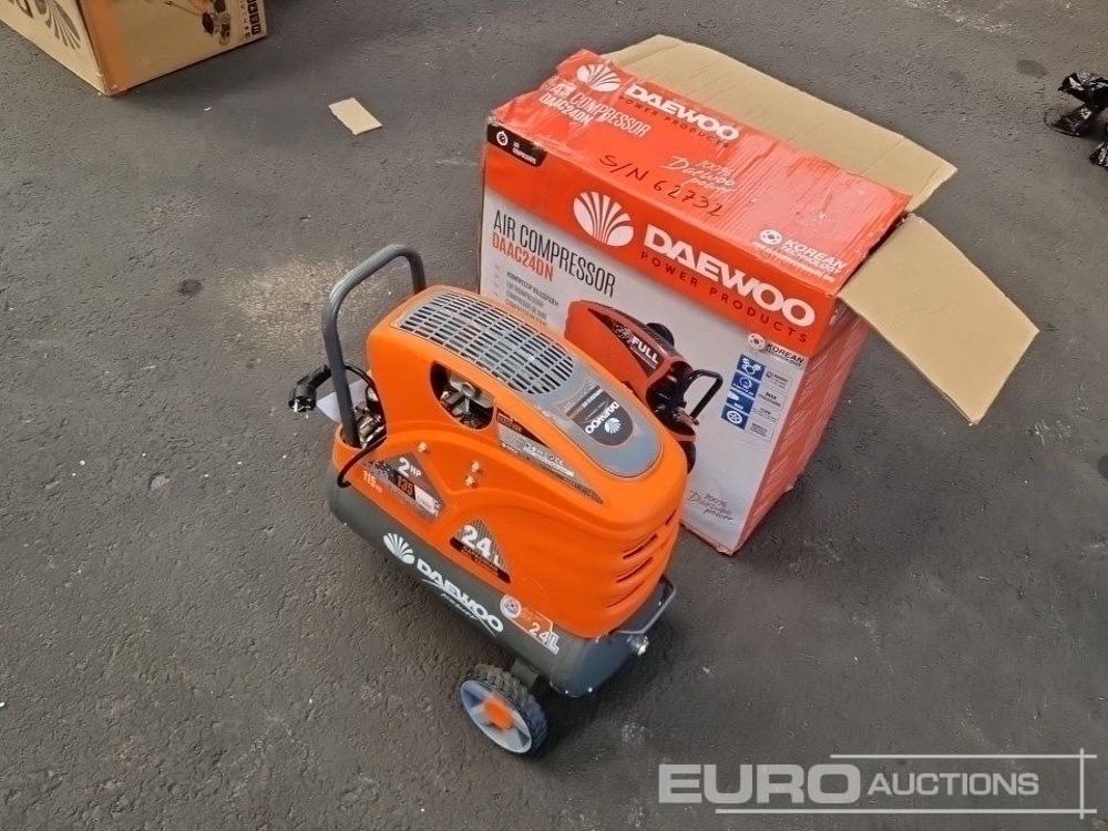 Unused Daewoo DAAC24DN - Luftkompressor: das Bild 2 Unused Daewoo DAAC24DN - Luftkompressor: das Bild 2