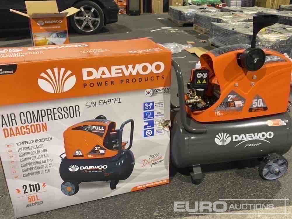 Unused Daewoo DAAC50DN - Luftkompressor: das Bild 1 Unused Daewoo DAAC50DN - Luftkompressor: das Bild 1