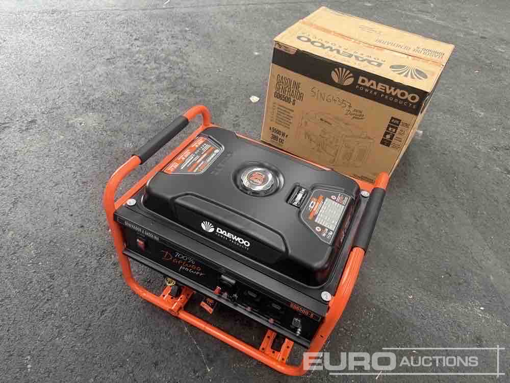 Unused Daewoo GD6500E-S - Stromgenerator: das Bild 1 Unused Daewoo GD6500E-S - Stromgenerator: das Bild 1