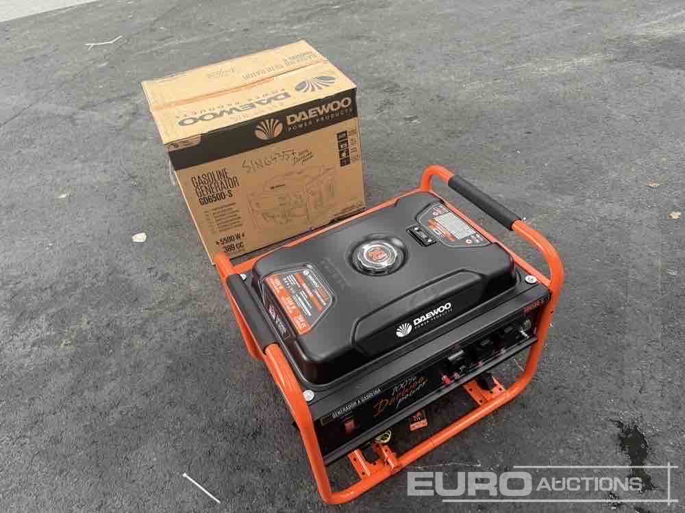 Unused Daewoo GD6500E-S - Stromgenerator: das Bild 2 Unused Daewoo GD6500E-S - Stromgenerator: das Bild 2