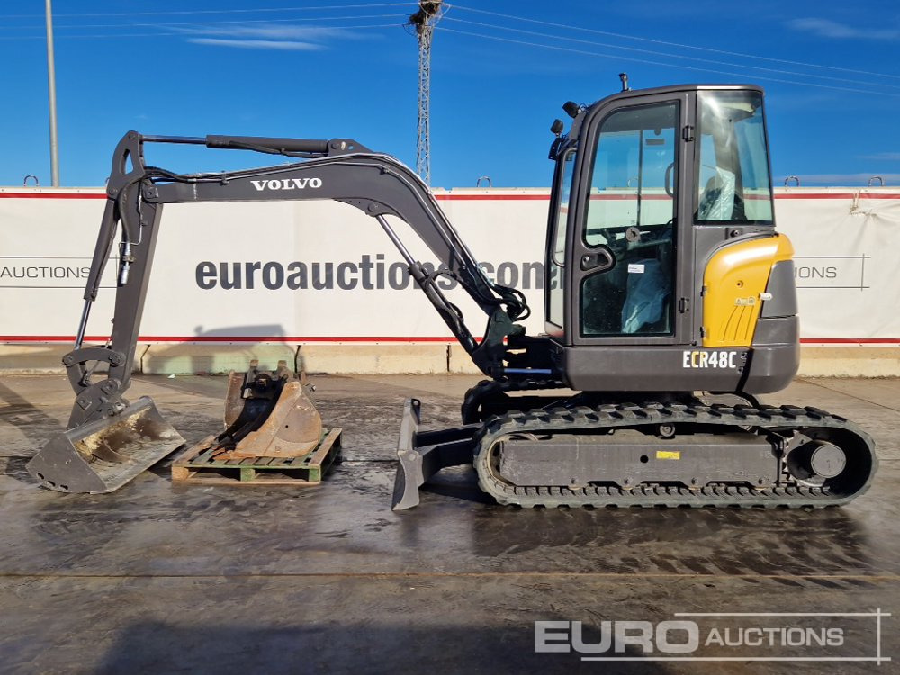 Volvo ECR48C - Minibagger: das Bild 2 Volvo ECR48C - Minibagger: das Bild 2