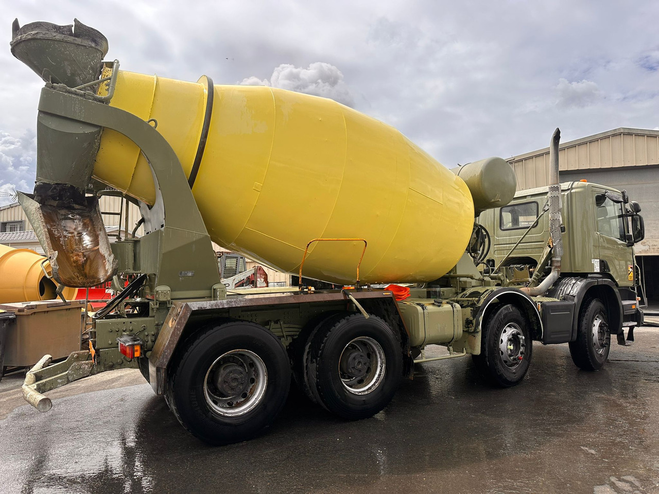 Camion béton Scania P380 CP-230-MP - Fahrmischer: das Bild 5 Camion béton Scania P380 CP-230-MP - Fahrmischer: das Bild 5