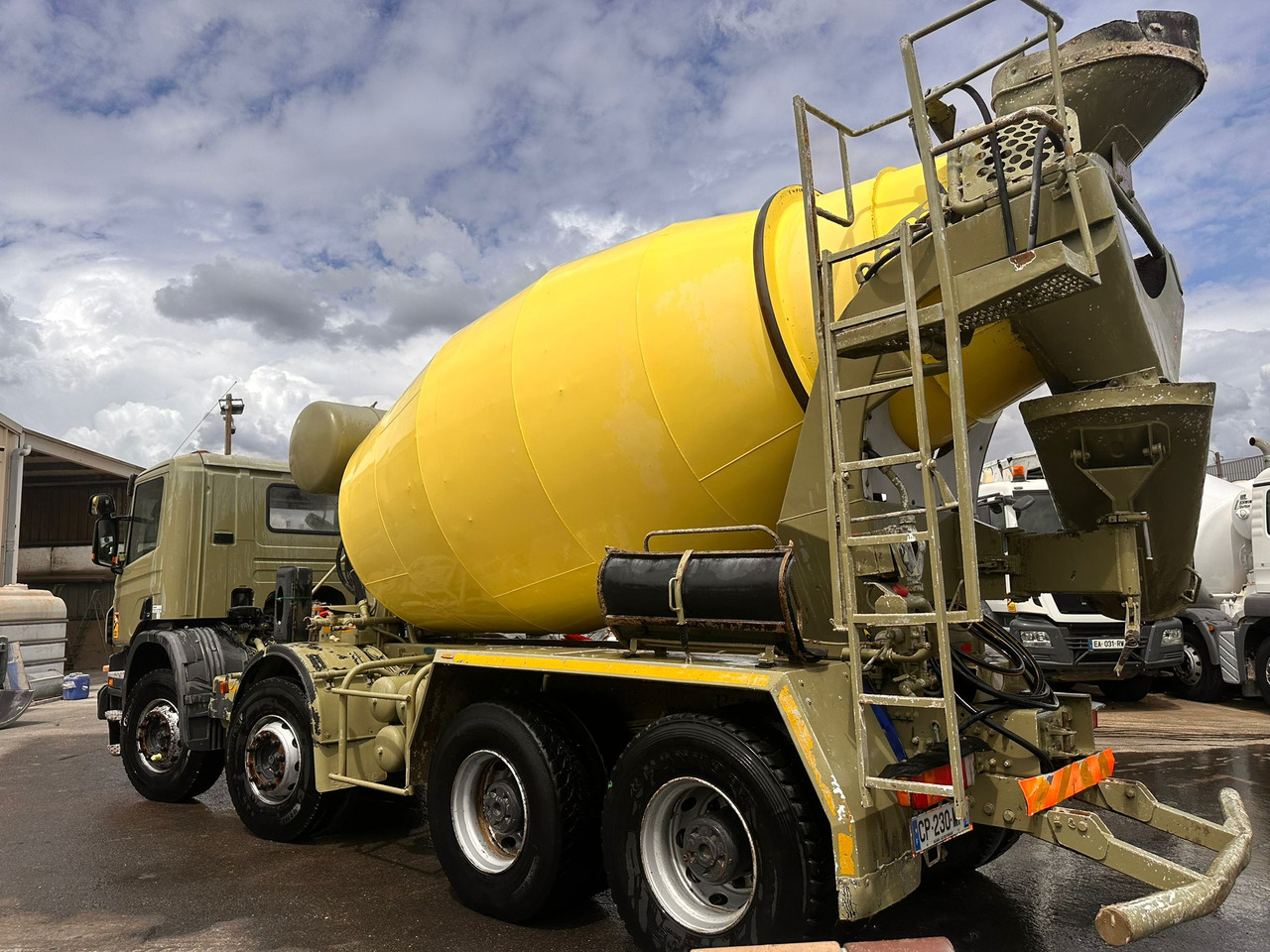 Camion béton Scania P380 CP-230-MP - Fahrmischer: das Bild 4 Camion béton Scania P380 CP-230-MP - Fahrmischer: das Bild 4