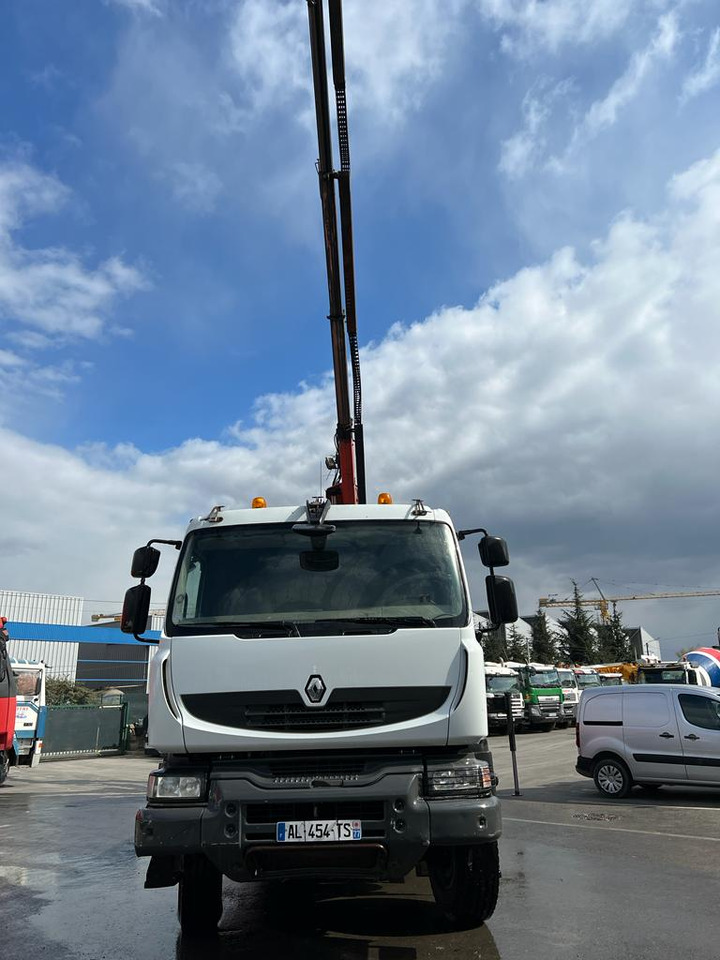 Camion grue Renault 410 AL-454-TS - Pritsche LKW: das Bild 1 Camion grue Renault 410 AL-454-TS - Pritsche LKW: das Bild 1