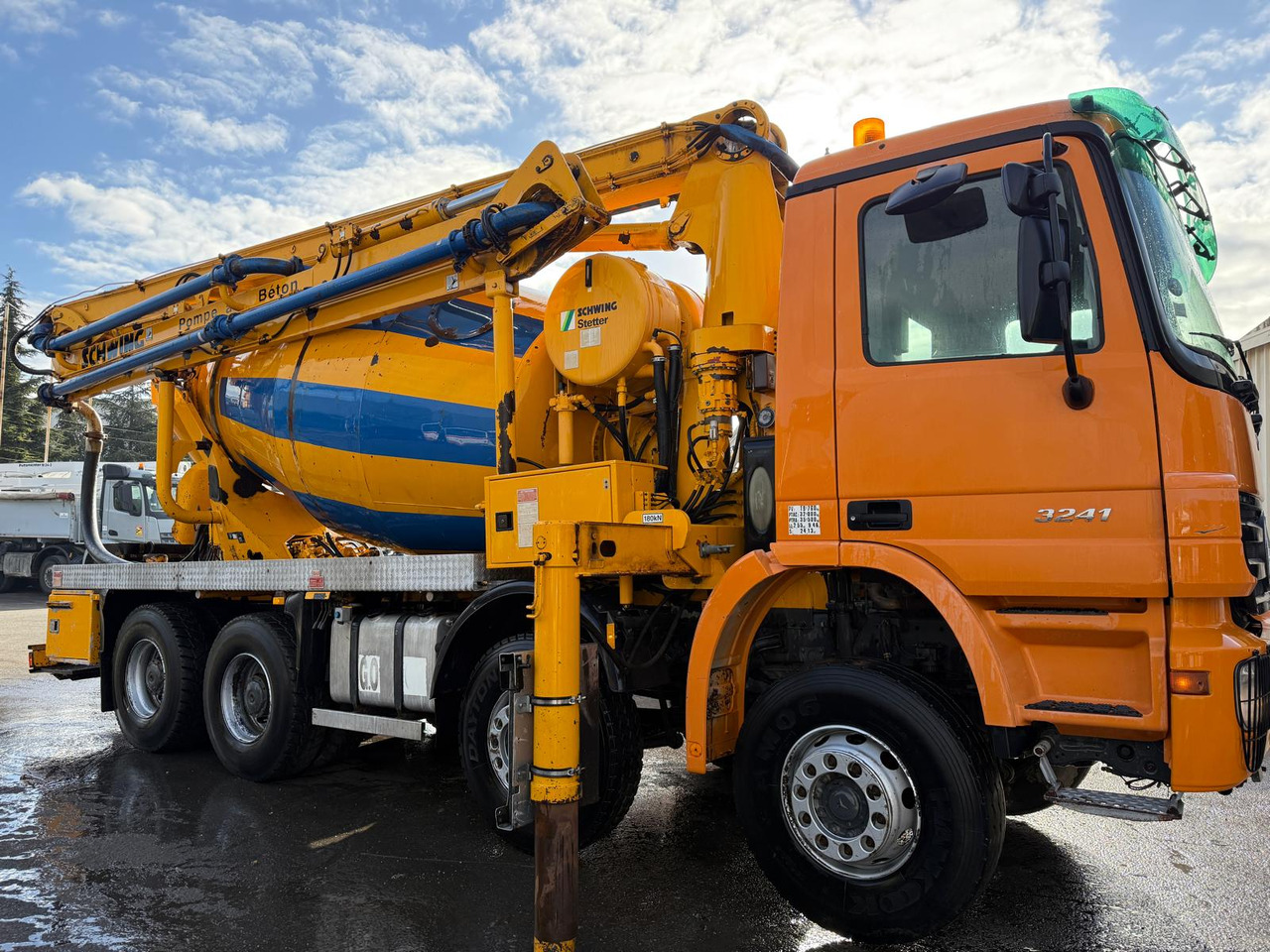 Camion pumi Mercedes Benz Actros 3241 BA-654-EE - Betonpumpe: das Bild 3 Camion pumi Mercedes Benz Actros 3241 BA-654-EE - Betonpumpe: das Bild 3