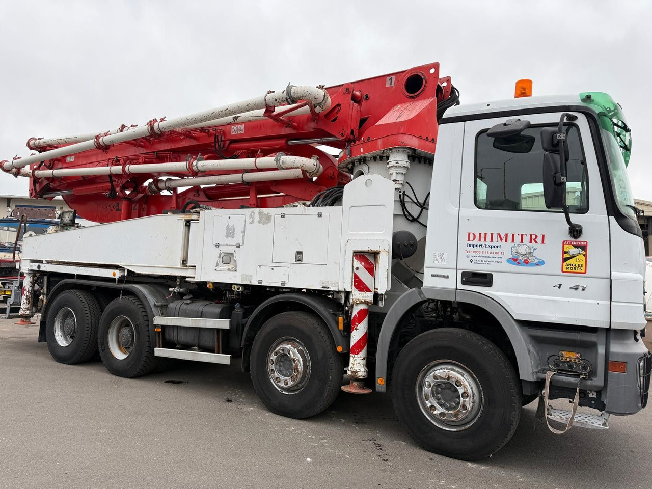 Mercedes-Benz Actros 4141 - Betonpumpe: das Bild 2 Mercedes-Benz Actros 4141 - Betonpumpe: das Bild 2