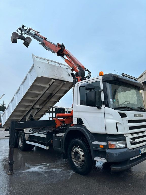 Scania P380 - Kipper, Autokran: das Bild 2 Scania P380 - Kipper, Autokran: das Bild 2