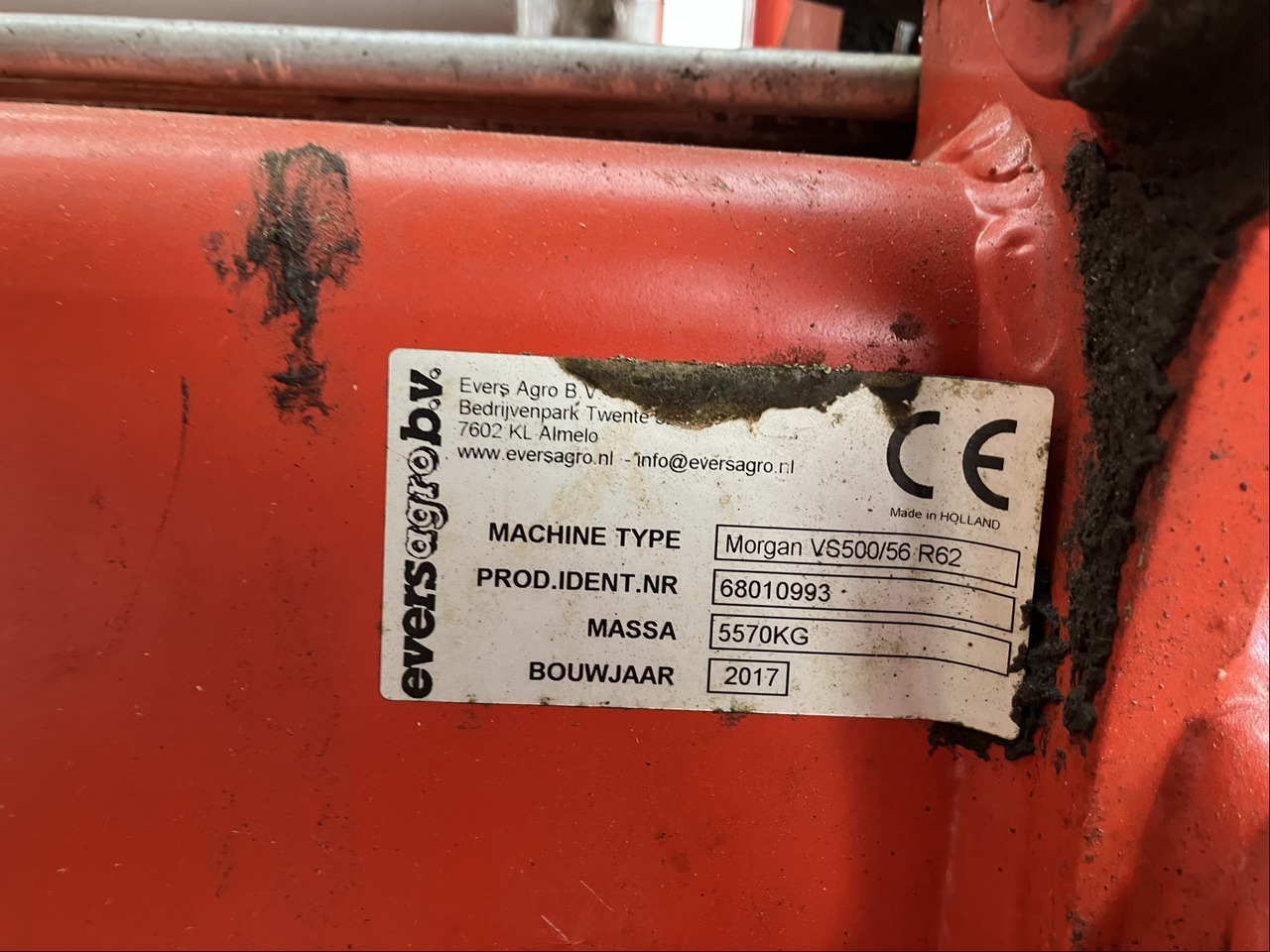 Evers Morgan VS500 Scheibenegge - Scheibenegge: das Bild 2 Evers Morgan VS500 Scheibenegge - Scheibenegge: das Bild 2