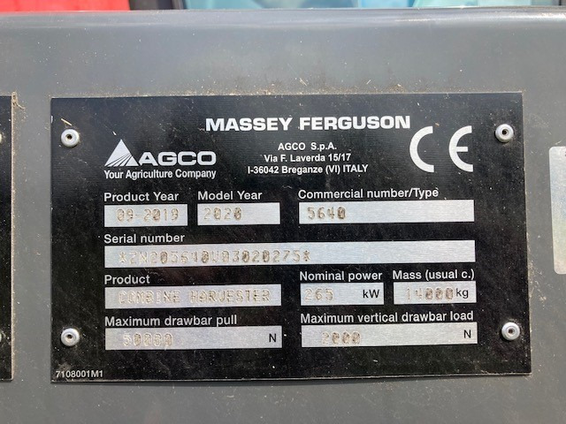 Mähdrescher Massey Ferguson 7370 Beta: das Bild 6