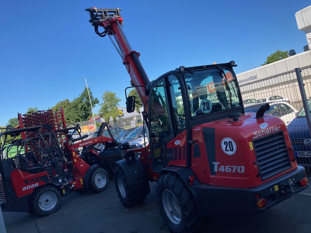 Schäffer Teleradlader Typ 4670 T-2 - Lader: das Bild 1 Schäffer Teleradlader Typ 4670 T-2 - Lader: das Bild 1