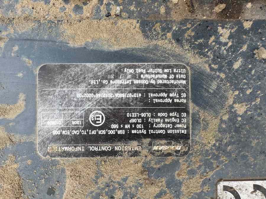 Kettenbagger DOOSAN DX255LC-5 EXCAVATOR FOR PARTS: das Bild 14 Kettenbagger DOOSAN DX255LC-5 EXCAVATOR FOR PARTS: das Bild 14