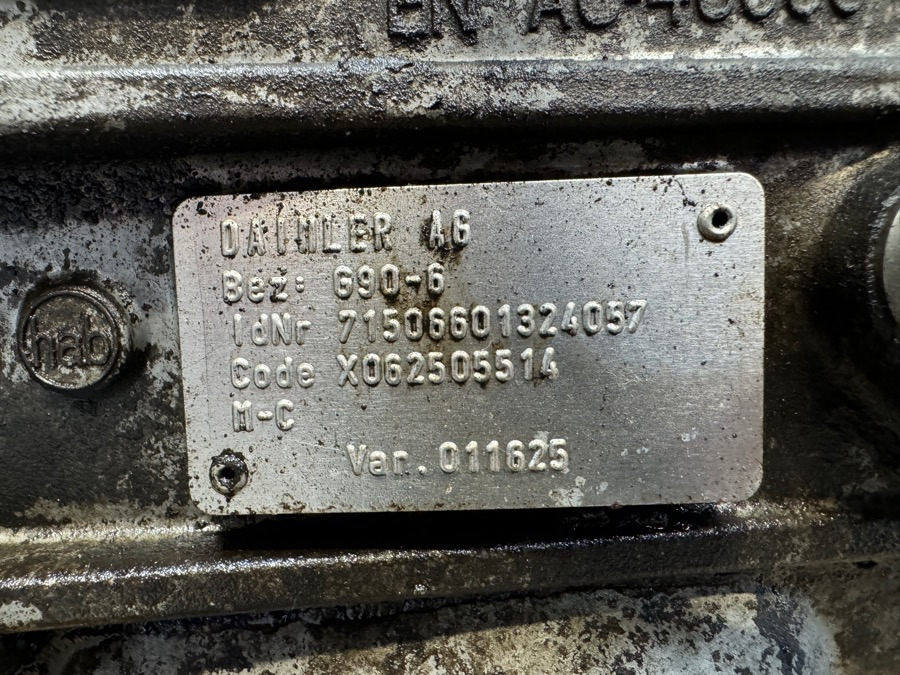 MERCEDES GEARBOX G90-6 // 715066 - Getriebe für LKW: das Bild 1 MERCEDES GEARBOX G90-6 // 715066 - Getriebe für LKW: das Bild 1