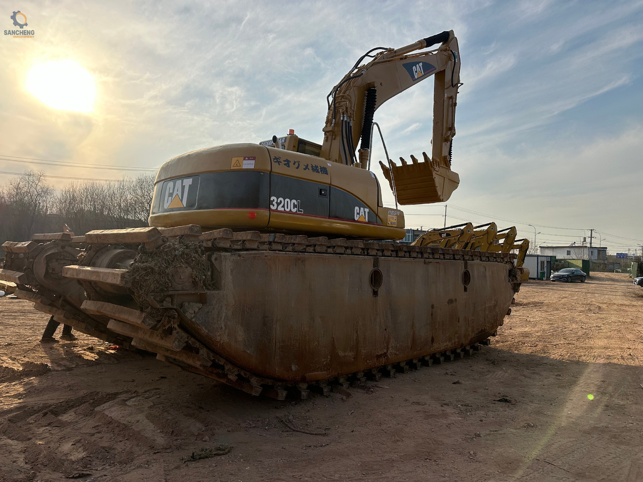 CAT 320CL - Amphibische Bagger: das Bild 2 CAT 320CL - Amphibische Bagger: das Bild 2