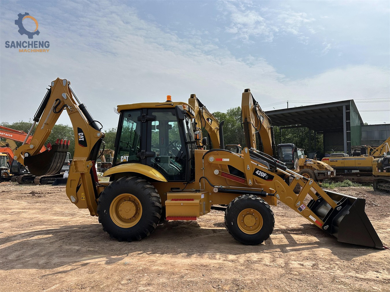 CAT 420F2 - Baggerlader: das Bild 1 CAT 420F2 - Baggerlader: das Bild 1