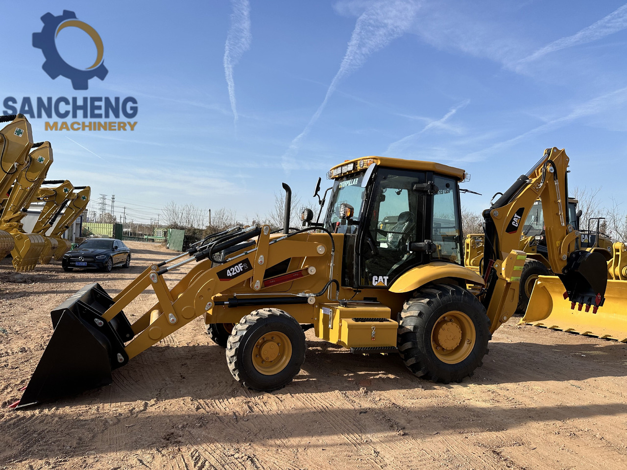 CATERPILLAR 420F2 - Baggerlader: das Bild 1 CATERPILLAR 420F2 - Baggerlader: das Bild 1