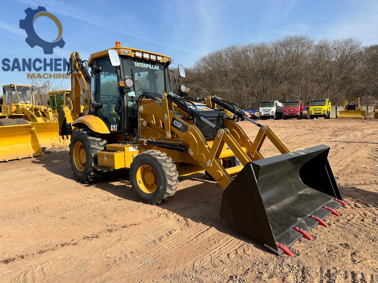 CATERPILLAR 420F2 - Baggerlader: das Bild 1 CATERPILLAR 420F2 - Baggerlader: das Bild 1
