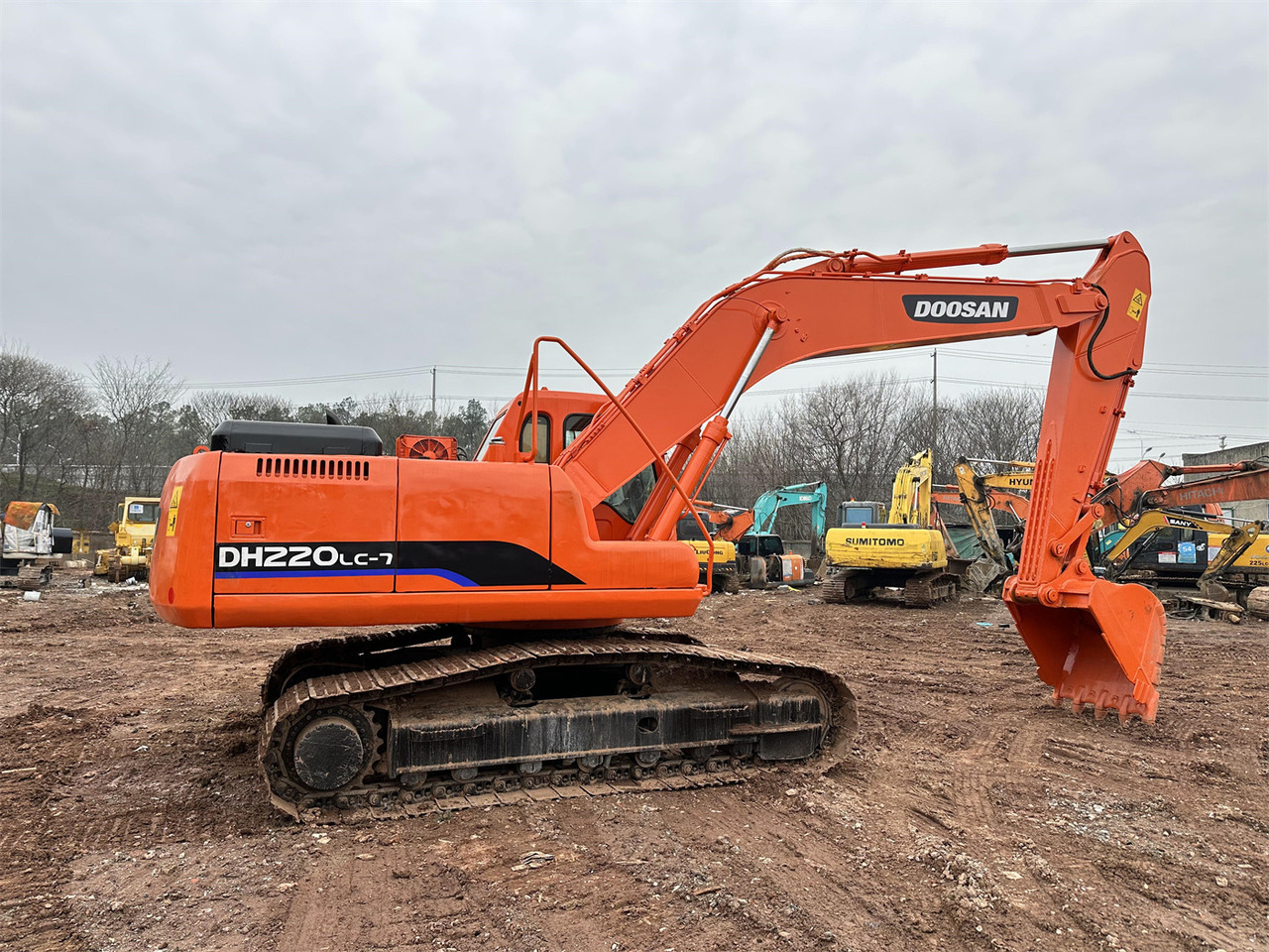 DOOSAN DH220 - Kettenbagger: das Bild 1 DOOSAN DH220 - Kettenbagger: das Bild 1