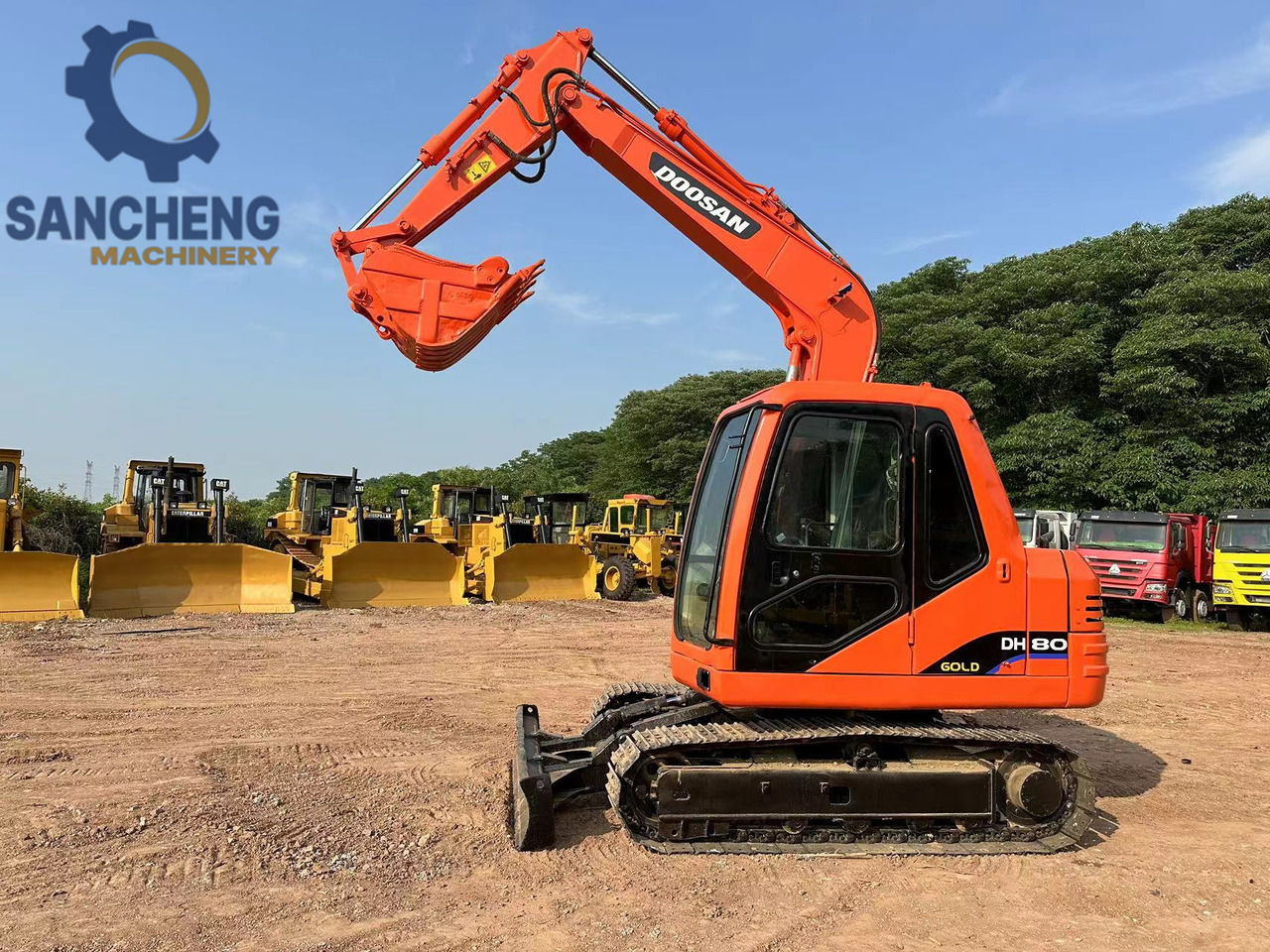 DOOSAN DH80 - Kettenbagger: das Bild 1 DOOSAN DH80 - Kettenbagger: das Bild 1