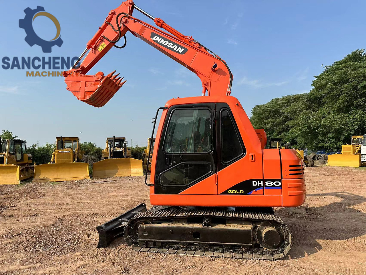 DOOSAN DH80 Mini Excavator - Kettenbagger: das Bild 1 DOOSAN DH80 Mini Excavator - Kettenbagger: das Bild 1