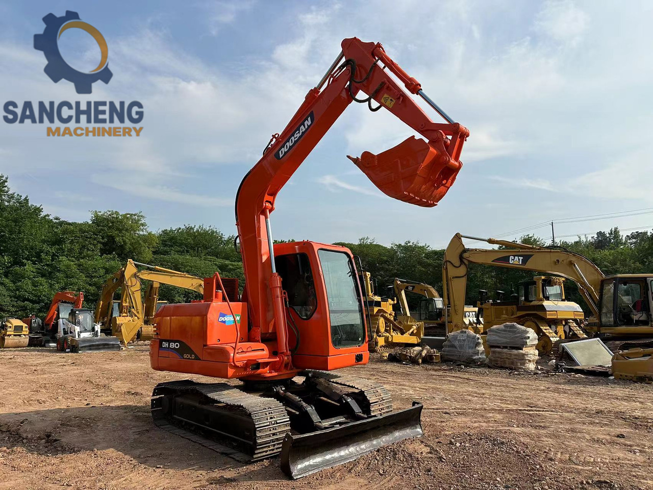DOOSAN DH80 Mini Excavator - Kettenbagger: das Bild 3 DOOSAN DH80 Mini Excavator - Kettenbagger: das Bild 3