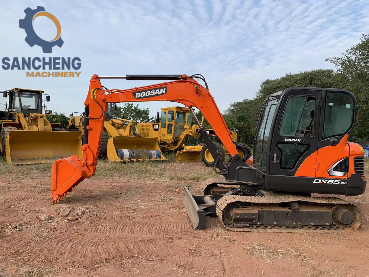 DOOSAN DX55 - Bagger: das Bild 1 DOOSAN DX55 - Bagger: das Bild 1