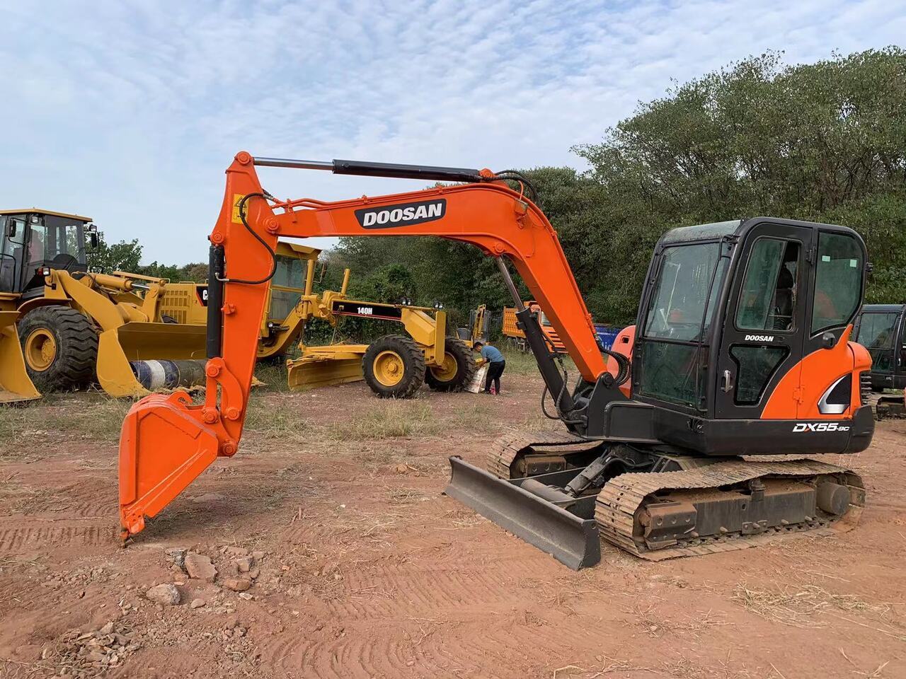DOOSAN DX55 - Bagger: das Bild 1 DOOSAN DX55 - Bagger: das Bild 1