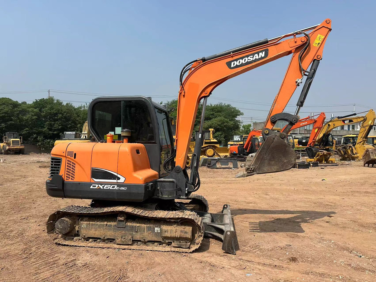 DOOSAN DX60 - Minibagger: das Bild 4 DOOSAN DX60 - Minibagger: das Bild 4