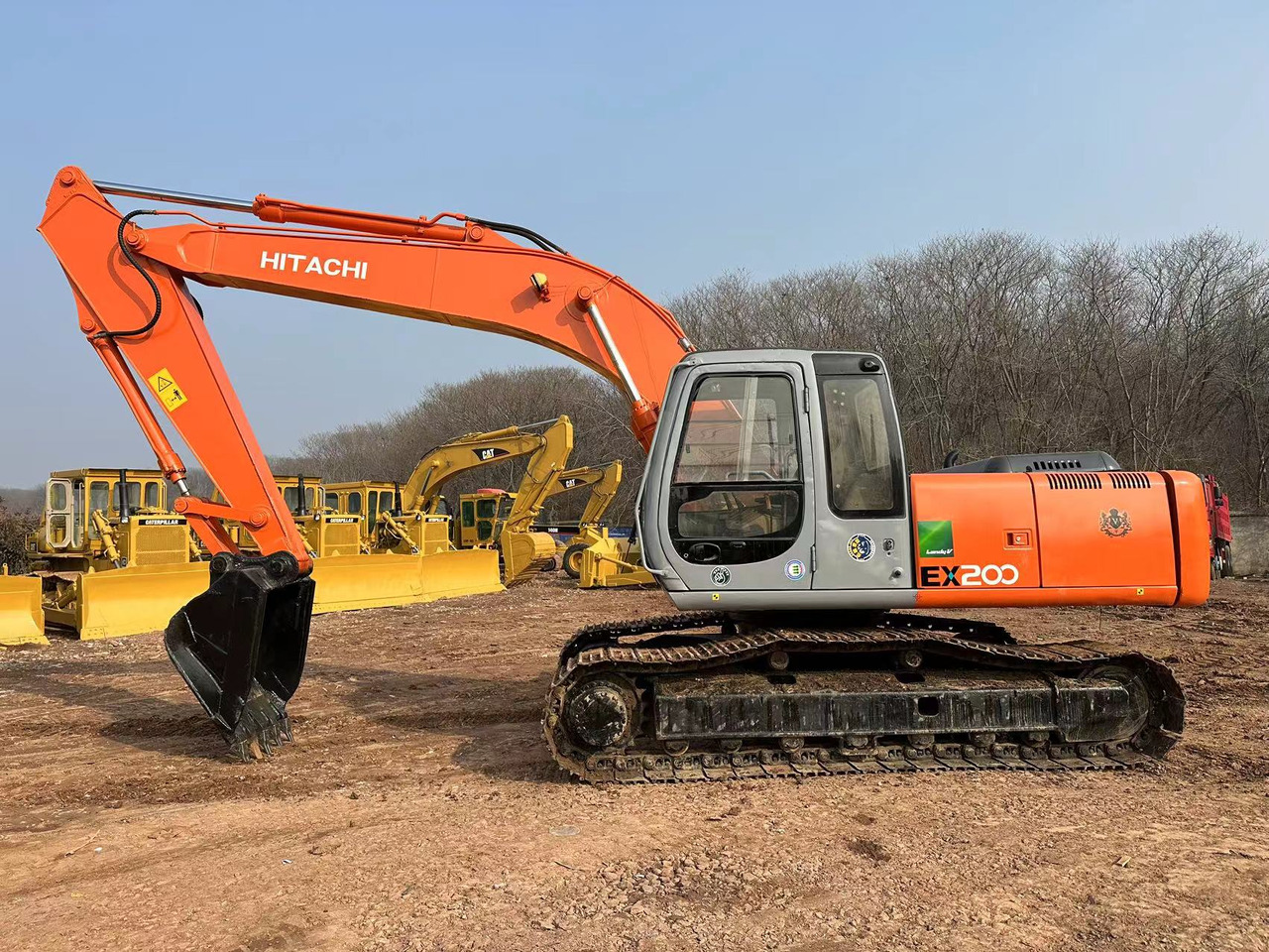 HITACHI EX200 - Kettenbagger: das Bild 3 HITACHI EX200 - Kettenbagger: das Bild 3