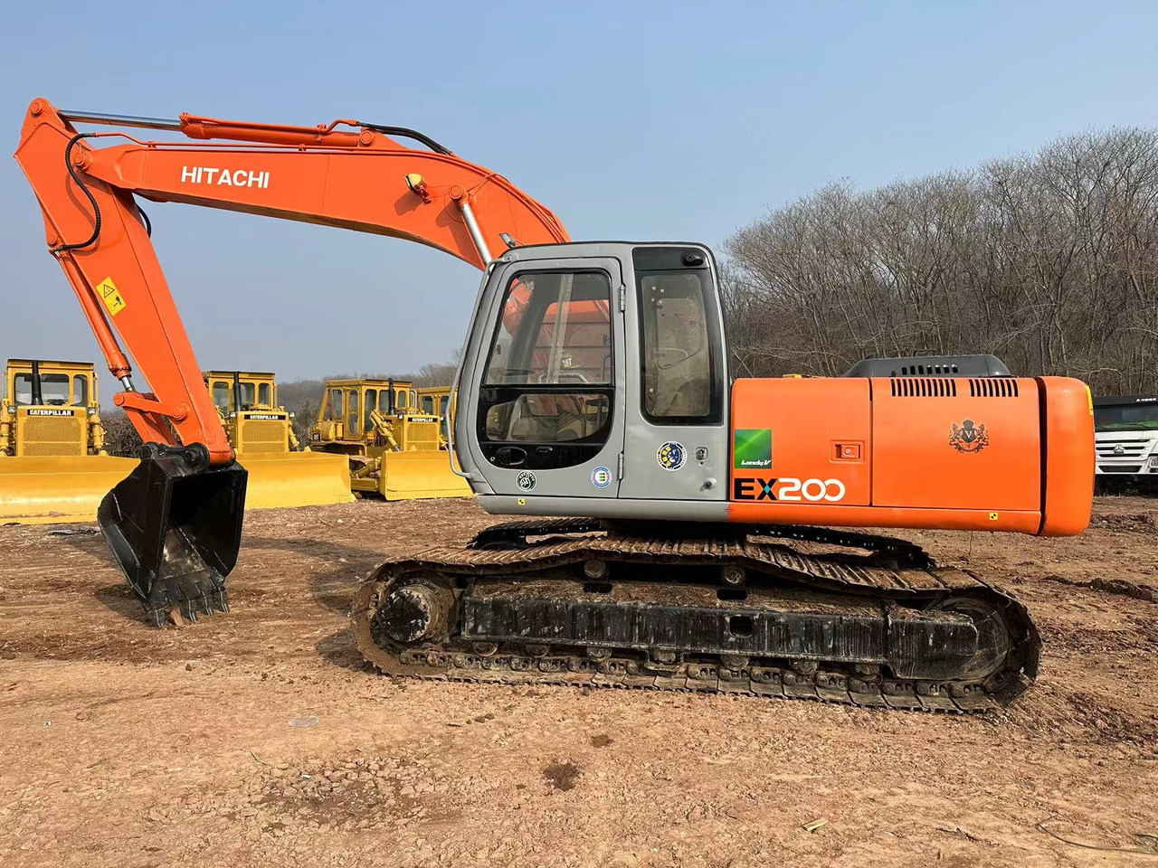 HITACHI EX200 - Kettenbagger: das Bild 1 HITACHI EX200 - Kettenbagger: das Bild 1