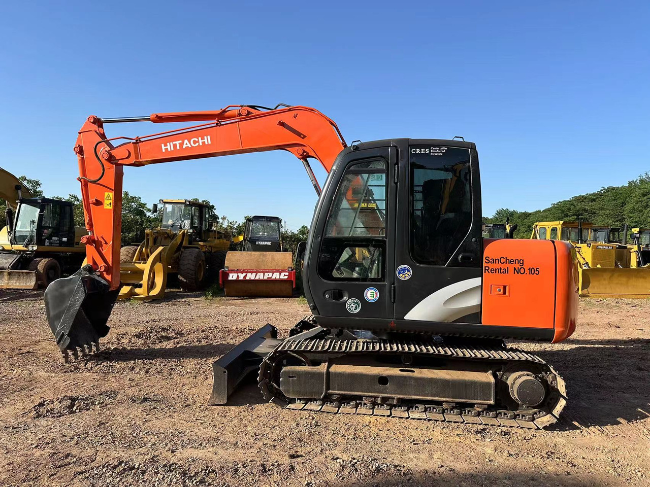 HITACHI ZAXIS ZX70 - Minibagger: das Bild 2 HITACHI ZAXIS ZX70 - Minibagger: das Bild 2