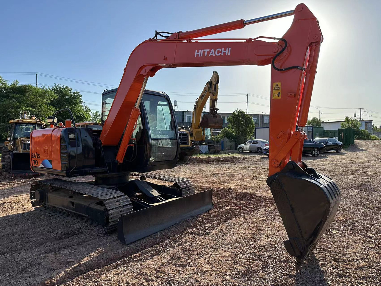 HITACHI ZAXIS ZX70 - Minibagger: das Bild 1 HITACHI ZAXIS ZX70 - Minibagger: das Bild 1