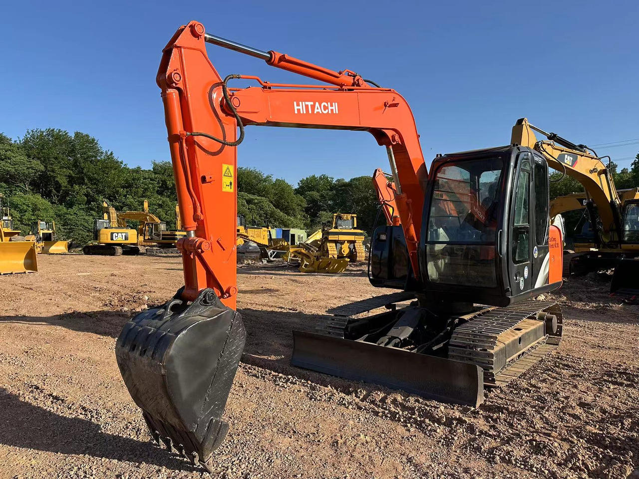 HITACHI ZAXIS ZX70 - Minibagger: das Bild 1 HITACHI ZAXIS ZX70 - Minibagger: das Bild 1
