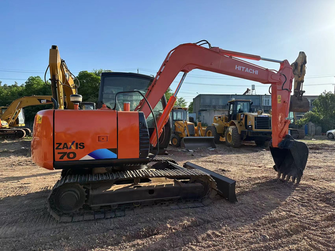 Hitachi ZX70 mini excavator - Minibagger: das Bild 2 Hitachi ZX70 mini excavator - Minibagger: das Bild 2