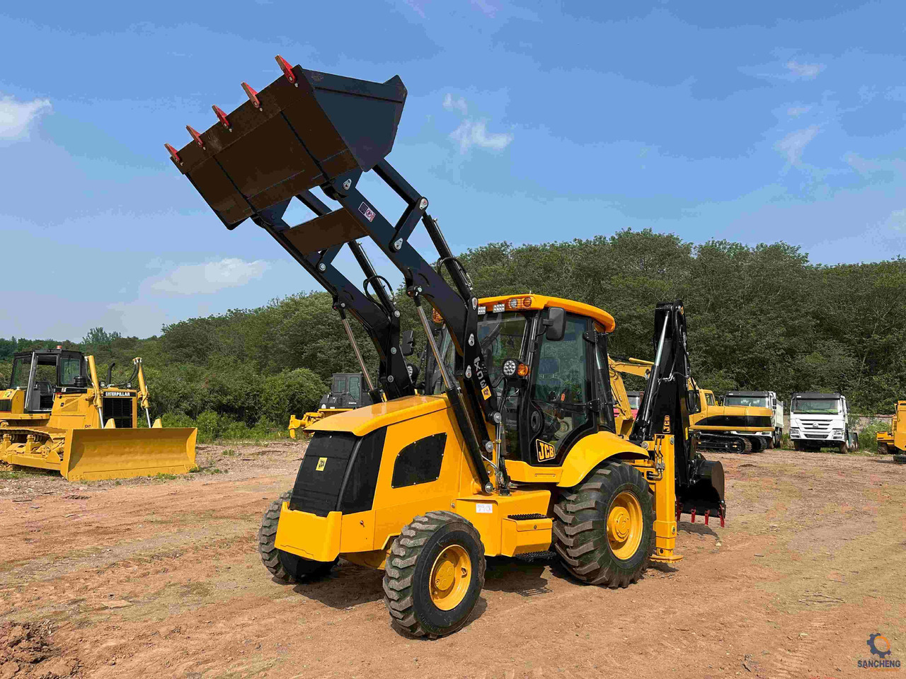 JCB 3CX Backhoe loader - Baggerlader: das Bild 3 JCB 3CX Backhoe loader - Baggerlader: das Bild 3