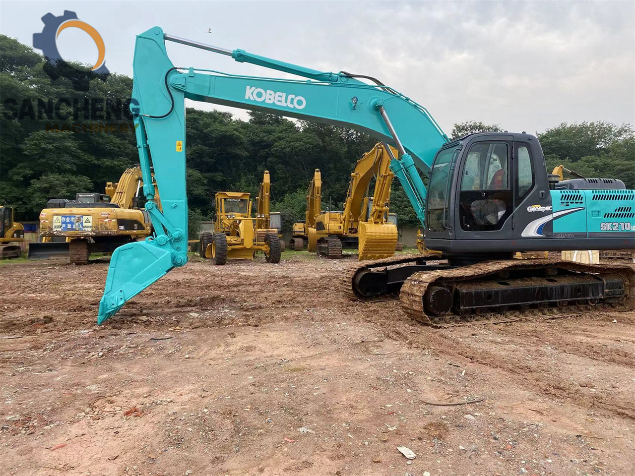 KOBELCO SK210LC-8 - Kettenbagger: das Bild 3 KOBELCO SK210LC-8 - Kettenbagger: das Bild 3