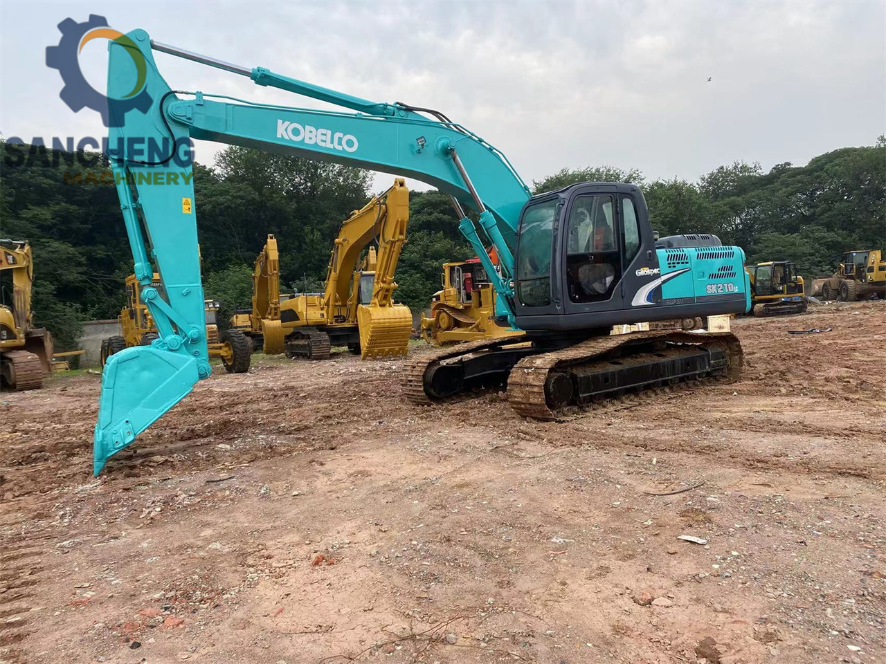 KOBELCO SK210LC-8 - Kettenbagger: das Bild 5 KOBELCO SK210LC-8 - Kettenbagger: das Bild 5