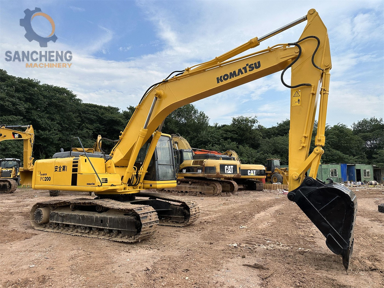 KOMATSU PC200-6 - Kettenbagger: das Bild 5 KOMATSU PC200-6 - Kettenbagger: das Bild 5