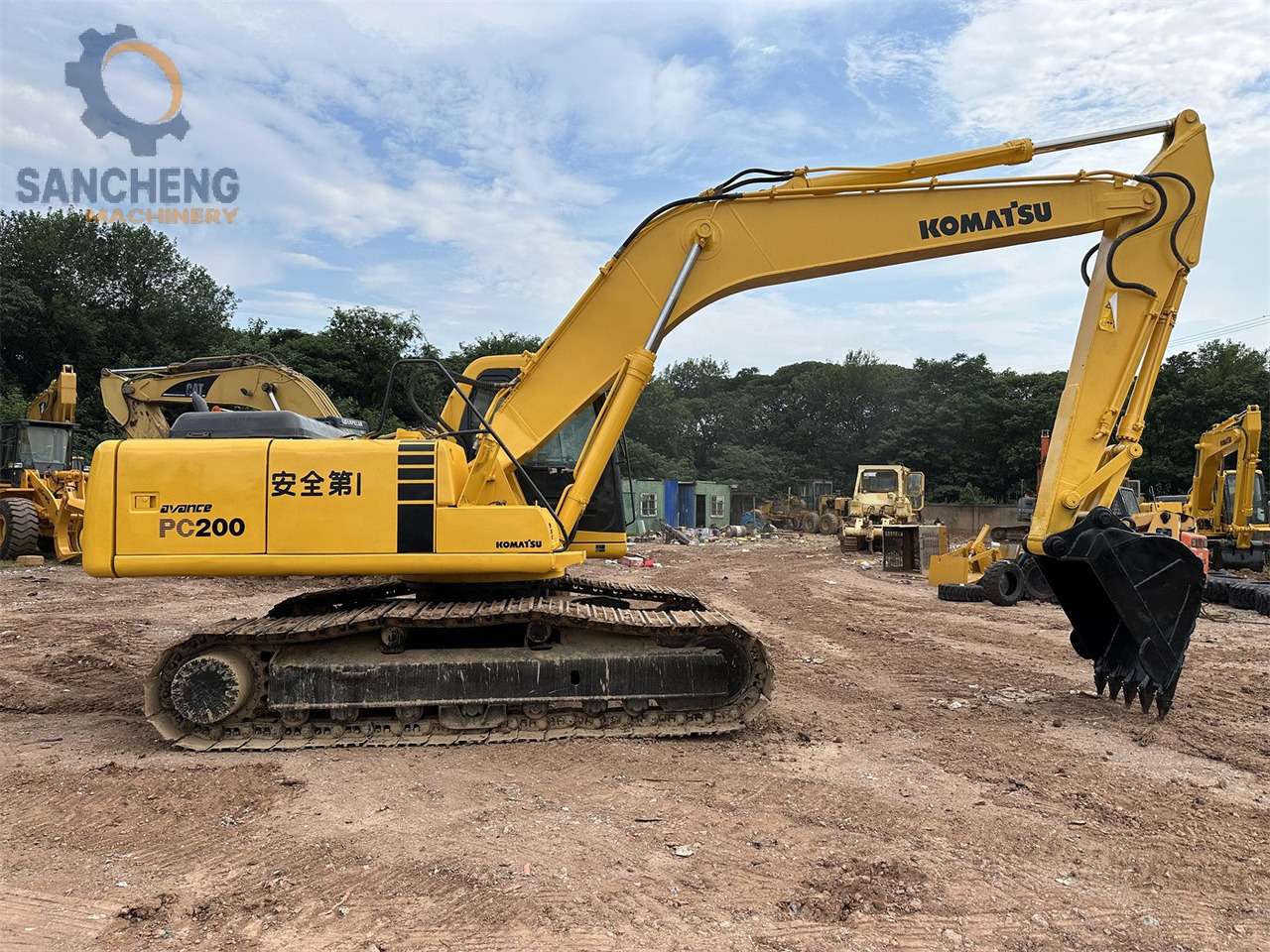 KOMATSU PC200-6 - Kettenbagger: das Bild 3 KOMATSU PC200-6 - Kettenbagger: das Bild 3