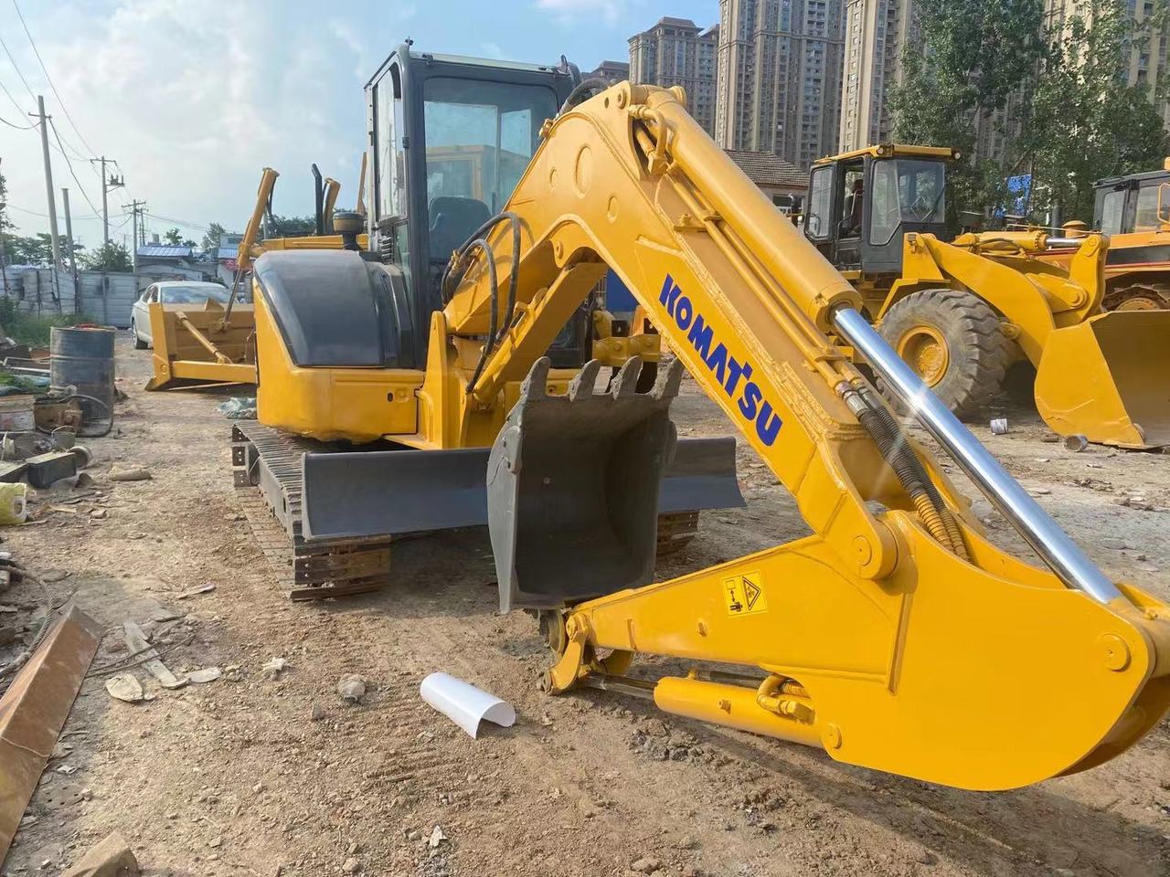 KOMATSU PC55MR - Minibagger: das Bild 5 KOMATSU PC55MR - Minibagger: das Bild 5
