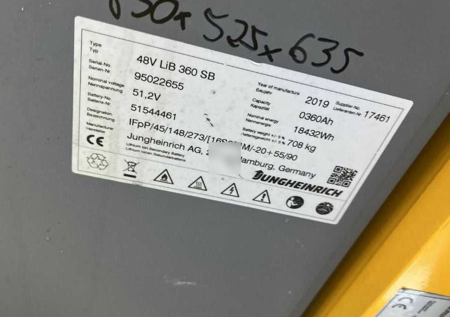 Jungheinrich EFG215 - Elektrostapler: das Bild 5 Jungheinrich EFG215 - Elektrostapler: das Bild 5