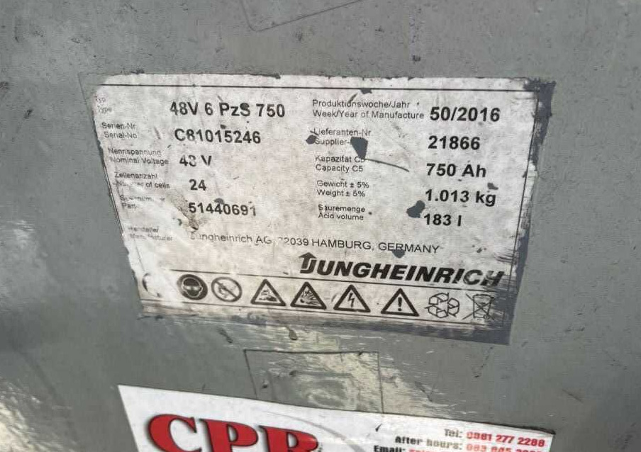 Jungheinrich EFG320 - Elektrostapler: das Bild 5 Jungheinrich EFG320 - Elektrostapler: das Bild 5