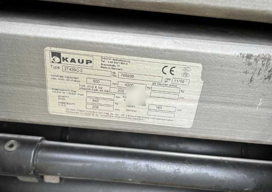 Kaup 3T429C-2 - Gabel: das Bild 5 Kaup 3T429C-2 - Gabel: das Bild 5